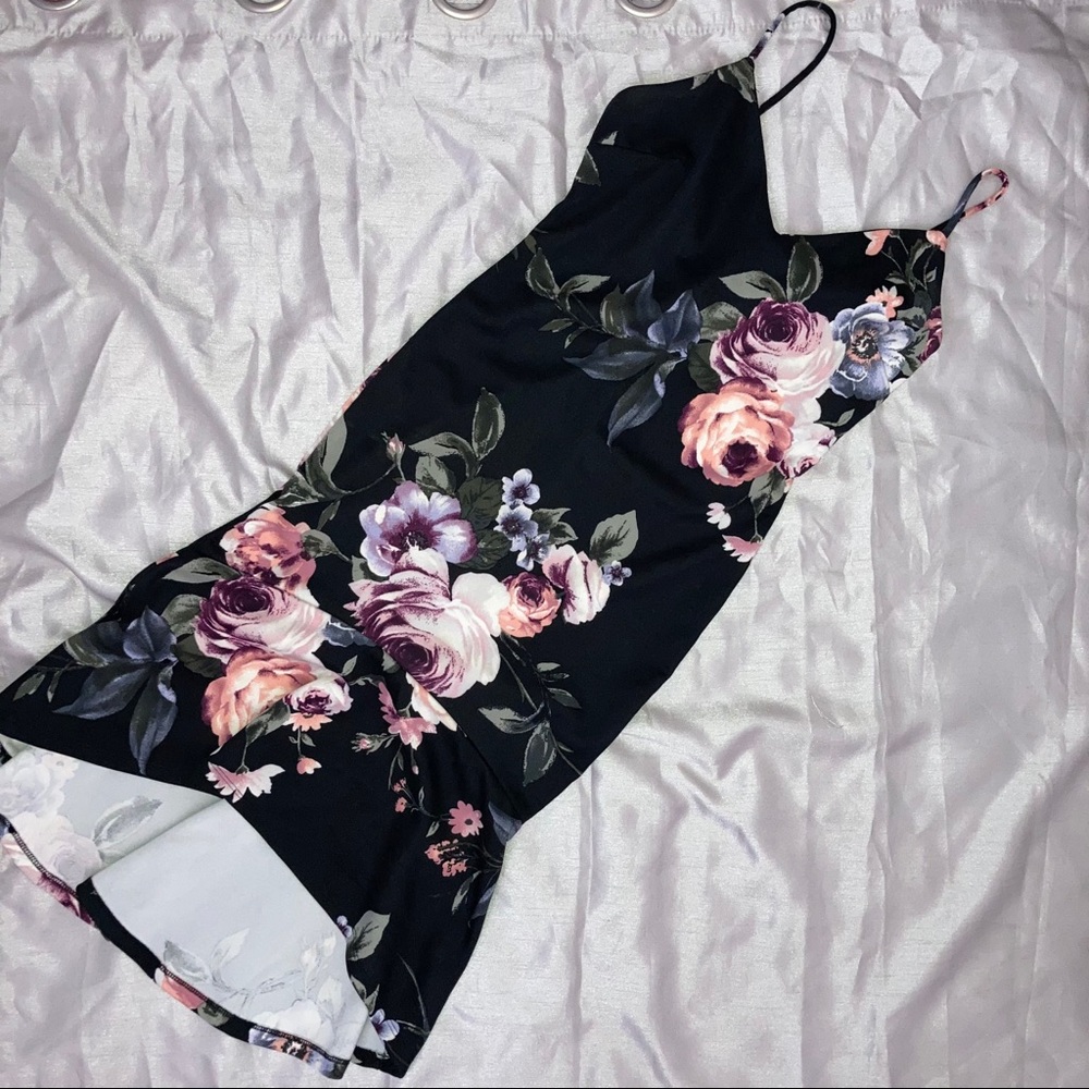 mermaid flowered dress 💜
